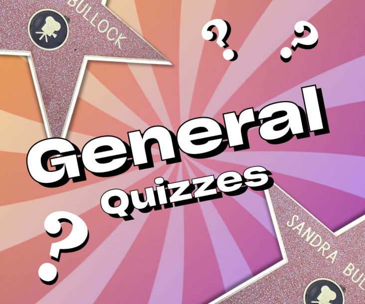 General Celeb Quizzes