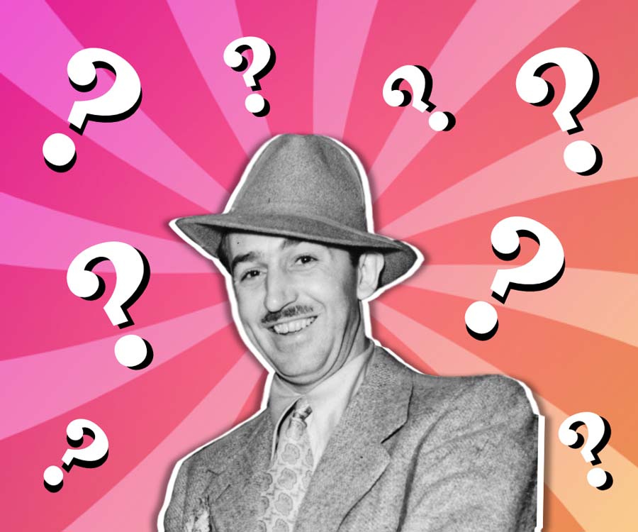 Trivia about Walt Disney